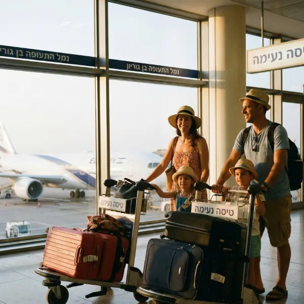 טיסה עם ילדים - דקה 99