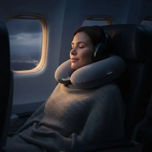 כרית לצוואר לטיסות