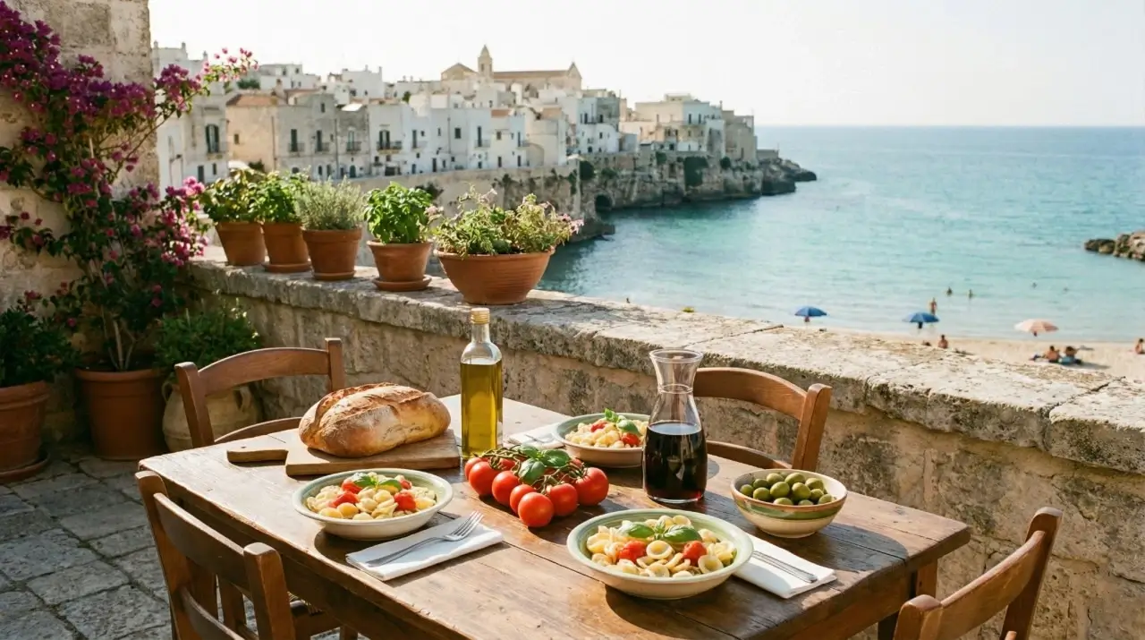חוויה קולינרית ואווירה בטיולים בדרום איטליה