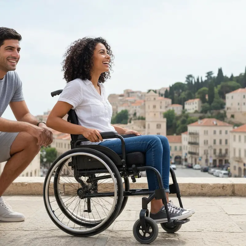 עזרי ניידות בחו"ל: האם הביטוח מכסה כיסא גלגלים שנשבר