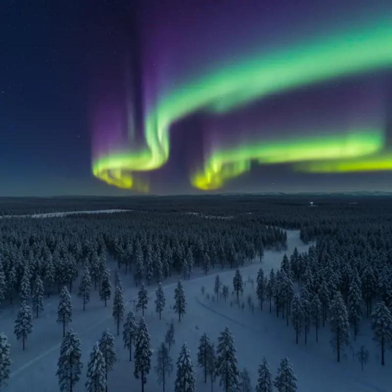 הזוהר הצפוני בלפלנד: מתי לטוס ואיך להתלבש נכון