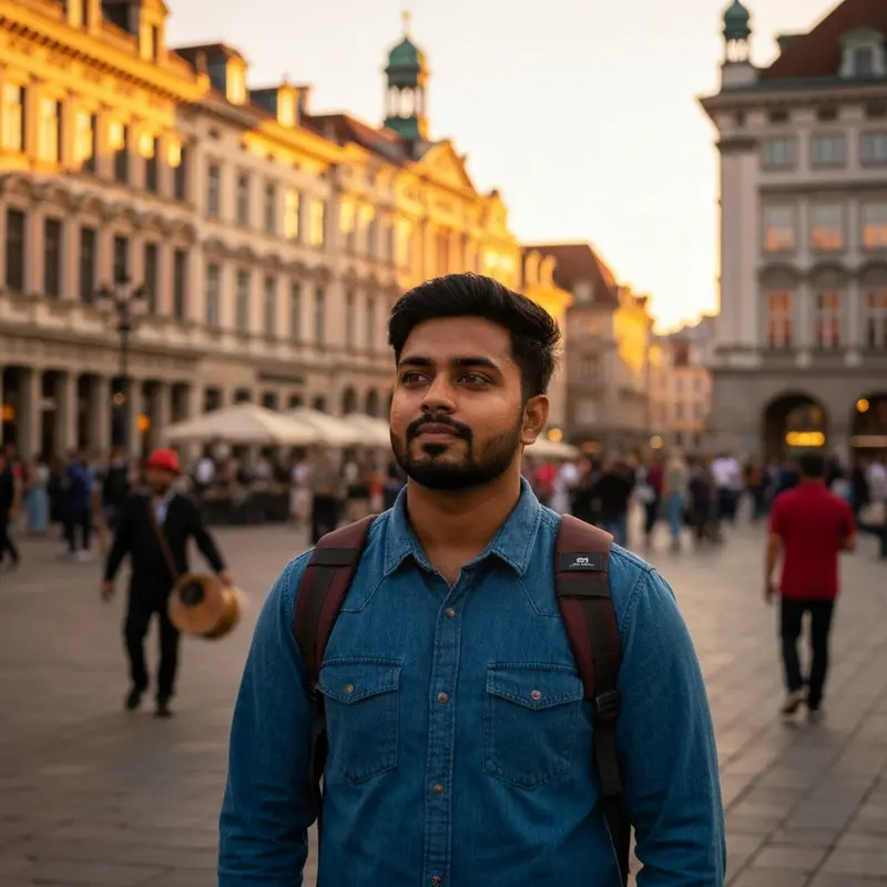 מטוס חונה בשדה תעופה עם אורות שקיעה, ביטול טיסה סיבה רפואית