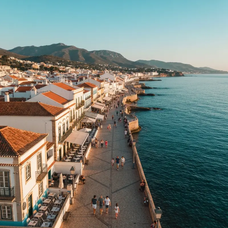 משפחה מטיילת בטיול פורטוגל או ספרד