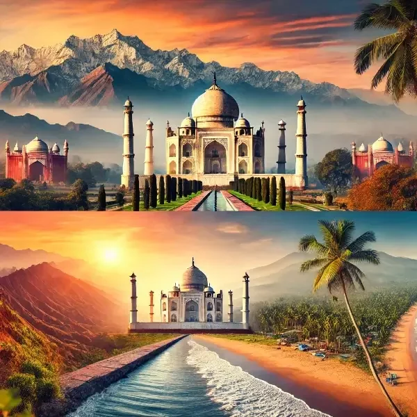 המקומות המדהימים בהודו