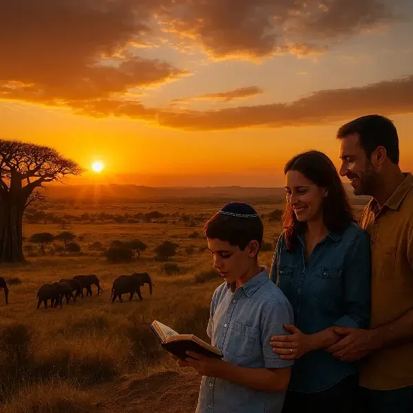 טיול בר מצווה לאפריקה