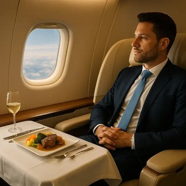 כמה עולה טיסה במחלקת עסקים